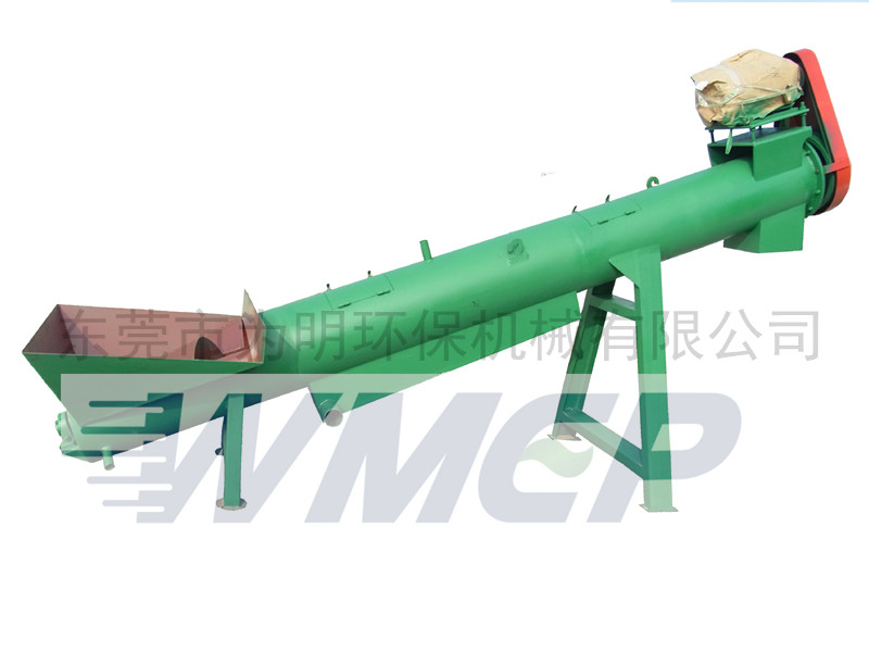 供應(yīng)東莞為明機(jī)械設(shè)備廢舊塑料回收再生破碎清洗流水線抽料機(jī)WMEP-430#