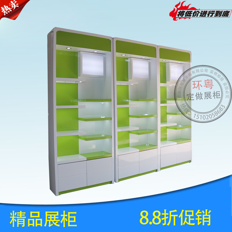 鞋子包包燈箱貨架美容護(hù)膚產(chǎn)品展示