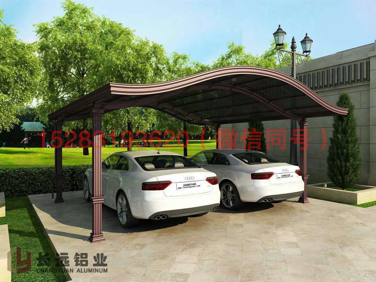 長遠(yuǎn)別墅車棚 s型車棚 羅馬車棚 長遠(yuǎn)別墅車棚s型車棚羅馬車棚定制
