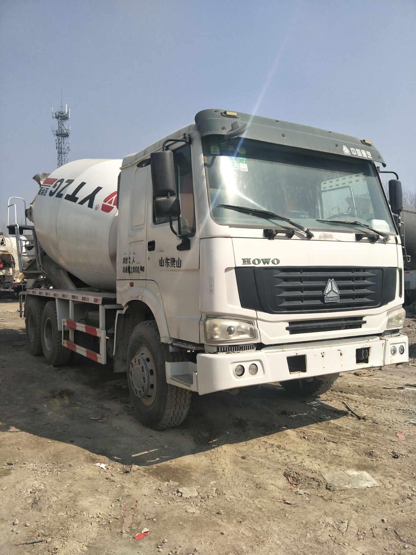 二手豪沃水泥攪拌罐價格 豪沃混凝土攪拌車 豪沃10方攪拌車