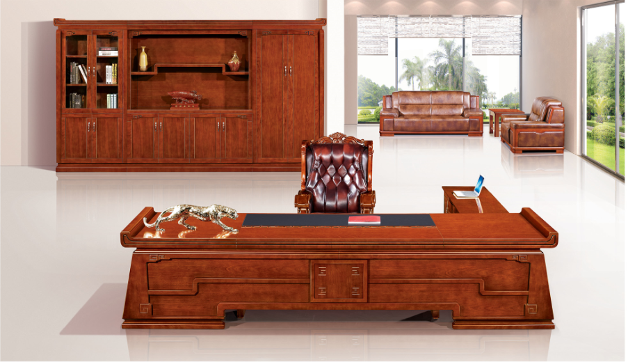 廣東中山大班臺(tái)廠家直銷(xiāo)老板桌辦公桌電腦桌職員臺(tái)批發(fā)價(jià)格