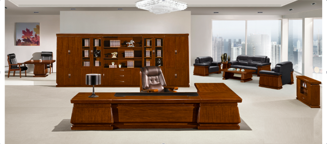 廣東中山大班臺(tái)廠家直銷(xiāo)老板桌辦公桌電腦桌職員臺(tái)批發(fā)價(jià)格