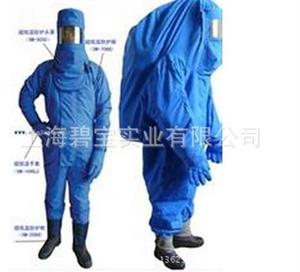 超低溫防液氮服，防液氮服帶背