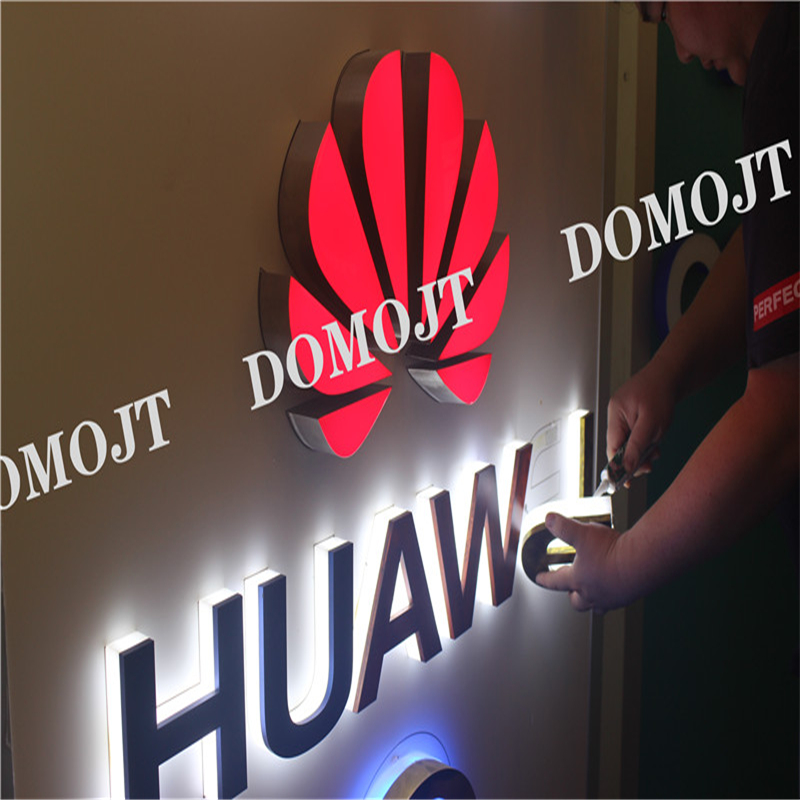 *官方供貨廠家 logo發(fā)光字 3.0不銹鋼鏡面發(fā)光 樹脂發(fā)光 變色發(fā)光字