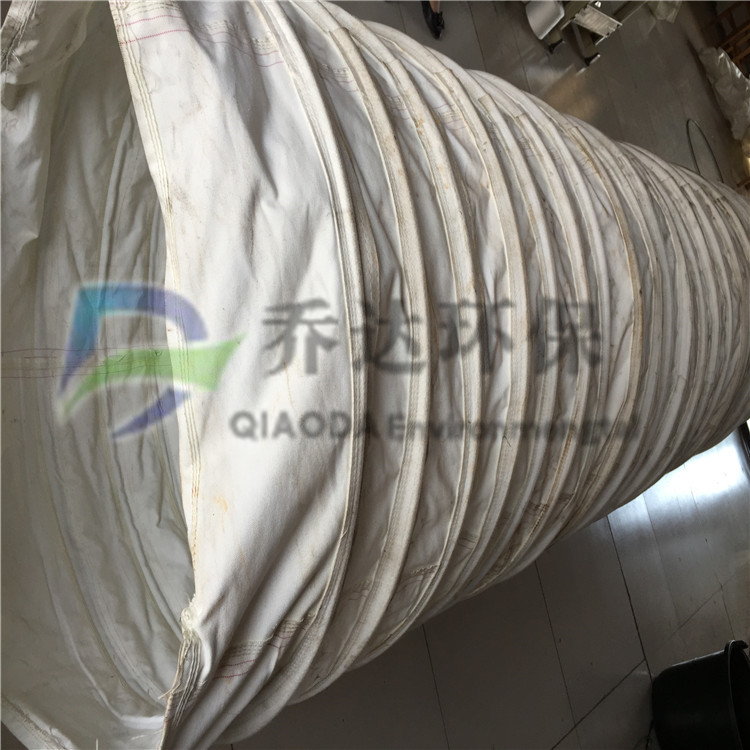 供應(yīng)臨沂帆布散裝機(jī)伸縮布袋3003000伸縮帆布筒