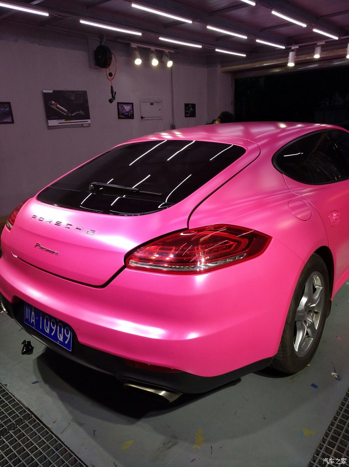 帕拉梅拉改色HEXIS 成都改色貼膜店 成都改色貼膜案例