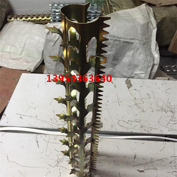 廠家直銷不銹鋼燃氣管道防盜刺 落水管道防爬刺