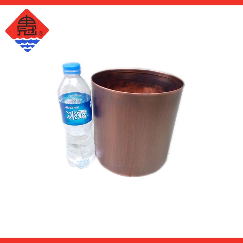 不銹鋼鍍紫銅花盆