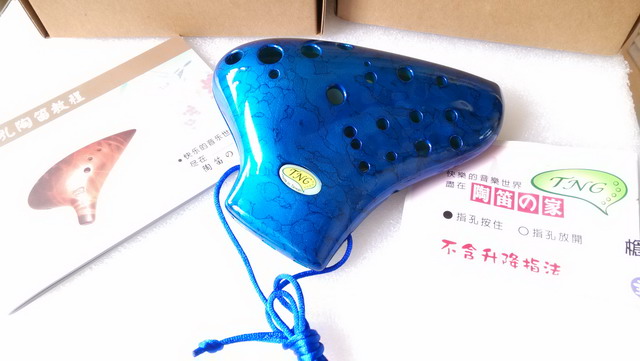 普及型三管中音C調(diào)塑膠陶笛