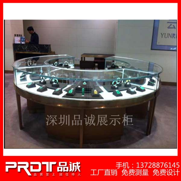 不銹鋼珠寶展示柜  玻璃展示柜  *展柜設(shè)計定制  廠家直銷珠寶展柜