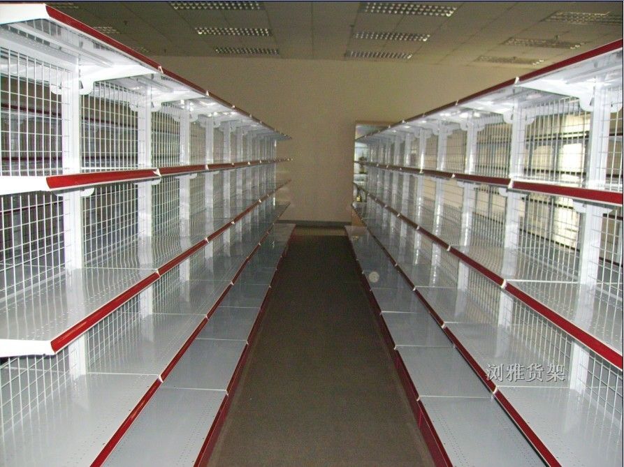 背網(wǎng)超市貨架單面雙面便利店貨架 藥店文具店商店小賣部零食展示架