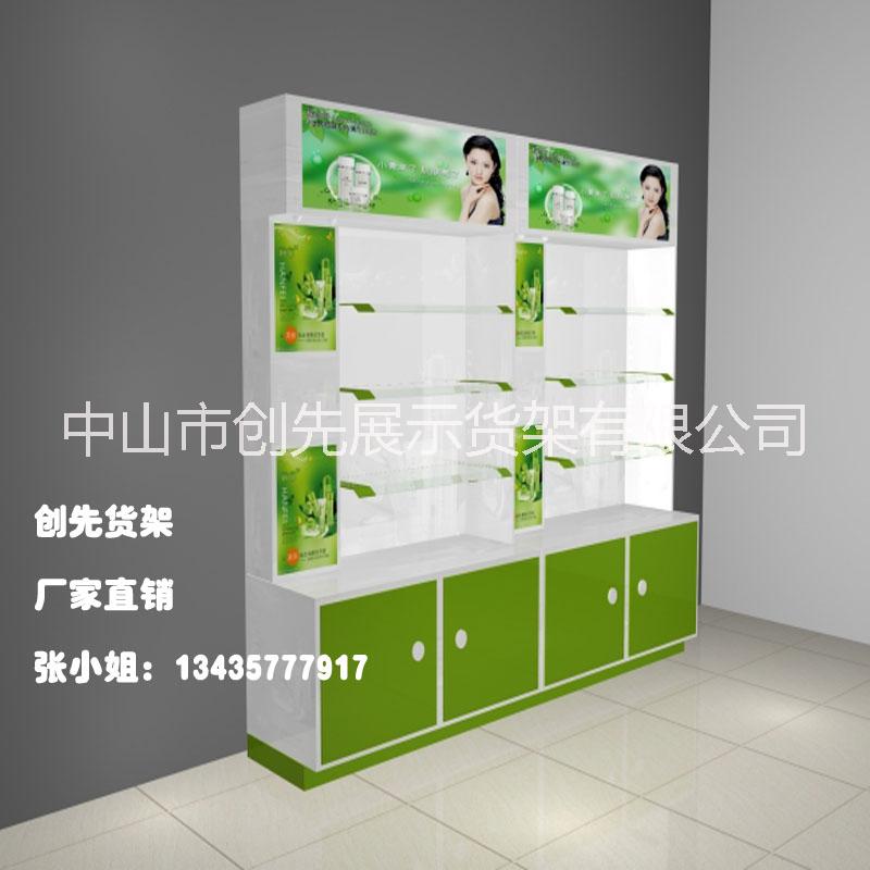 供應(yīng)化妝品展示柜，化妝品展示柜生產(chǎn)廠，廣東化妝品展示柜廠家定做