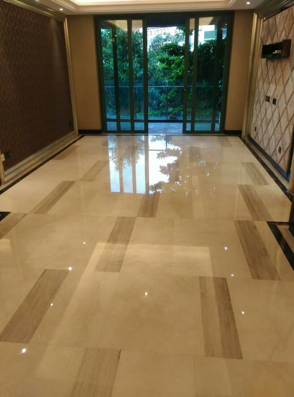 大理石水磨翻新石材封釉拋光打蠟