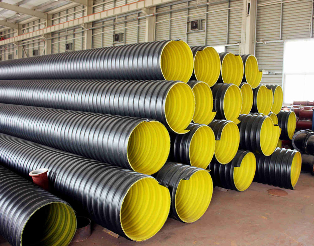 HDPE鋼帶螺旋波紋管