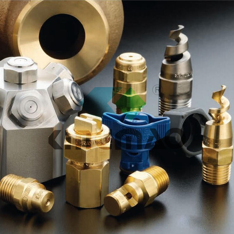 廠家批發(fā) 窄角金屬噴頭 KBB實心 旋轉(zhuǎn)噴嘴 支持一件代發(fā)