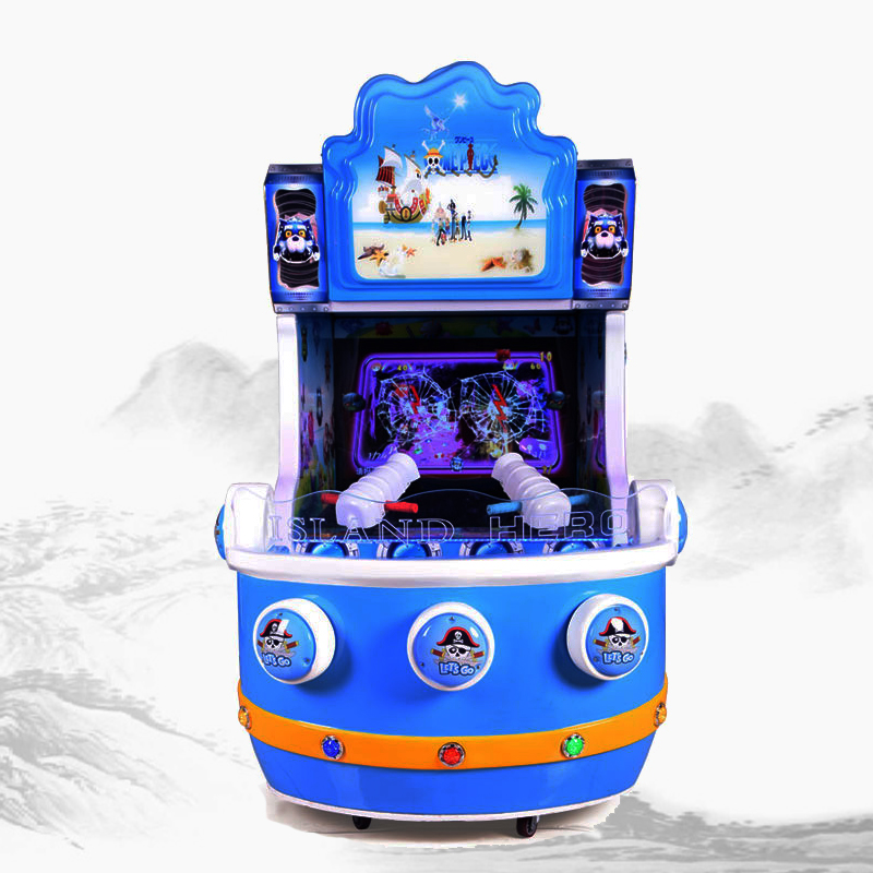 救火英雄兒童投幣* 兒童電玩設備 親子互動射水射擊*廠家