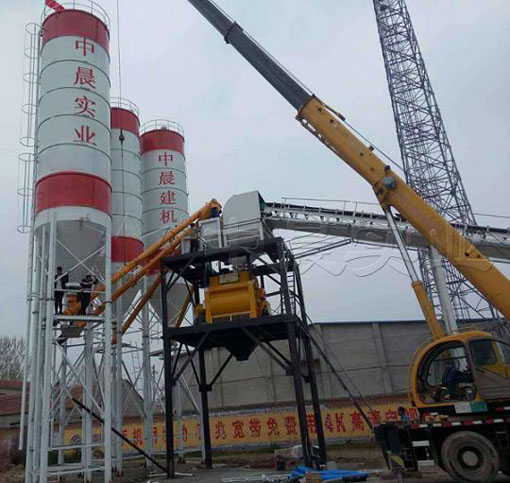 HZS75混凝土攪拌站技術(shù)創(chuàng)新/鄭州中晨攪拌站設(shè)備改進(jìn)措施