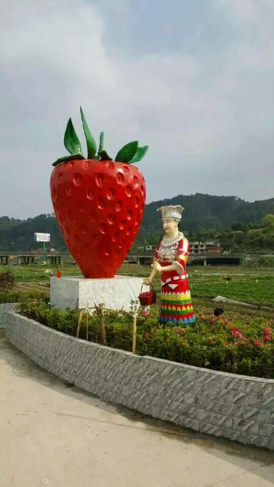 廣東原著雕塑廠家直銷蔬菜水果雕塑 戶外園林景觀雕塑 玻璃鋼雕塑擺件