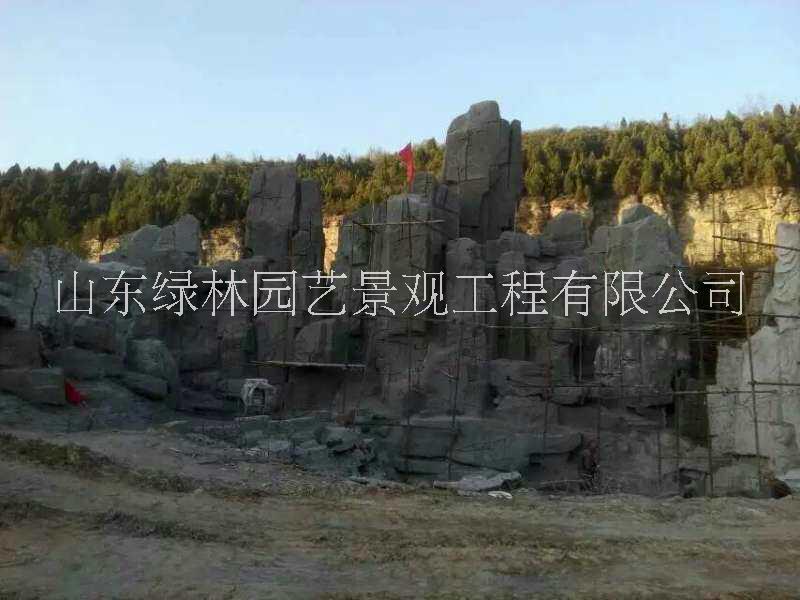 園林人造假山價格 假山施工 園林人造假山制作 園林景觀假山 假山