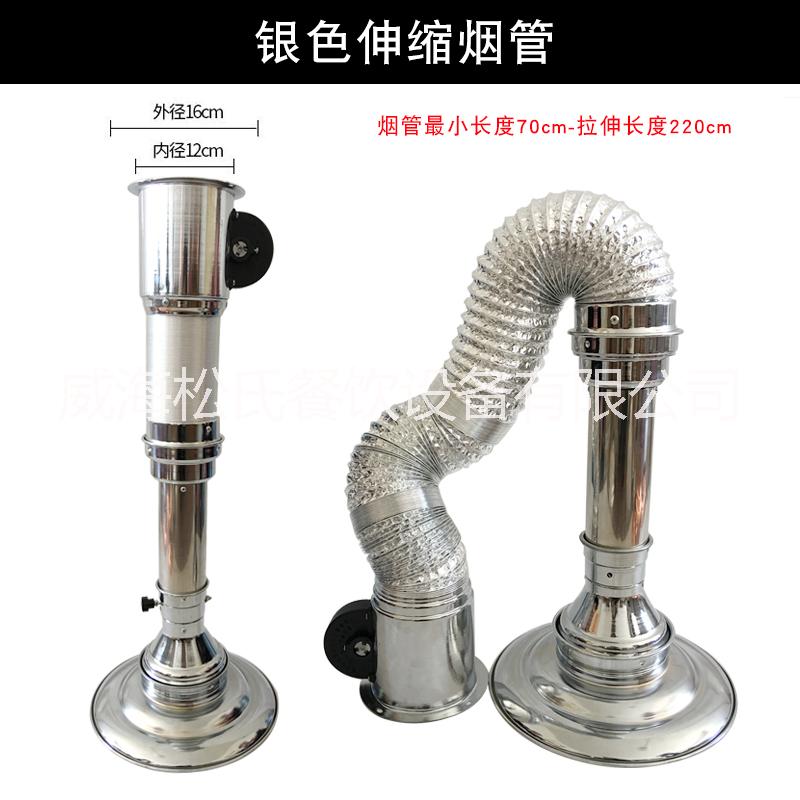 松氏燒烤伸縮排煙管