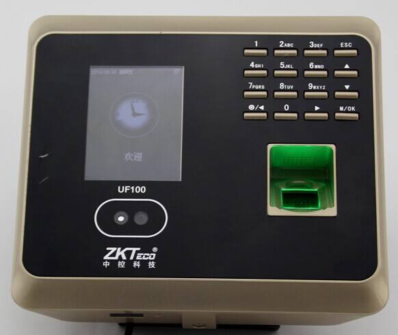 新余中控UF100指紋聯(lián)網(wǎng)考勤機(jī)