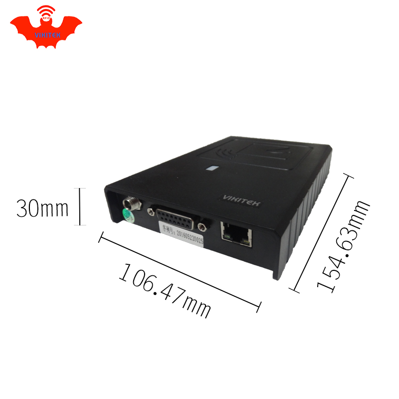 rfid讀寫器工業(yè)級(jí)近距離VIKITEK VFR61S發(fā)卡器915門禁感應(yīng)器一體機(jī)流水線小型超高頻UHF讀卡器