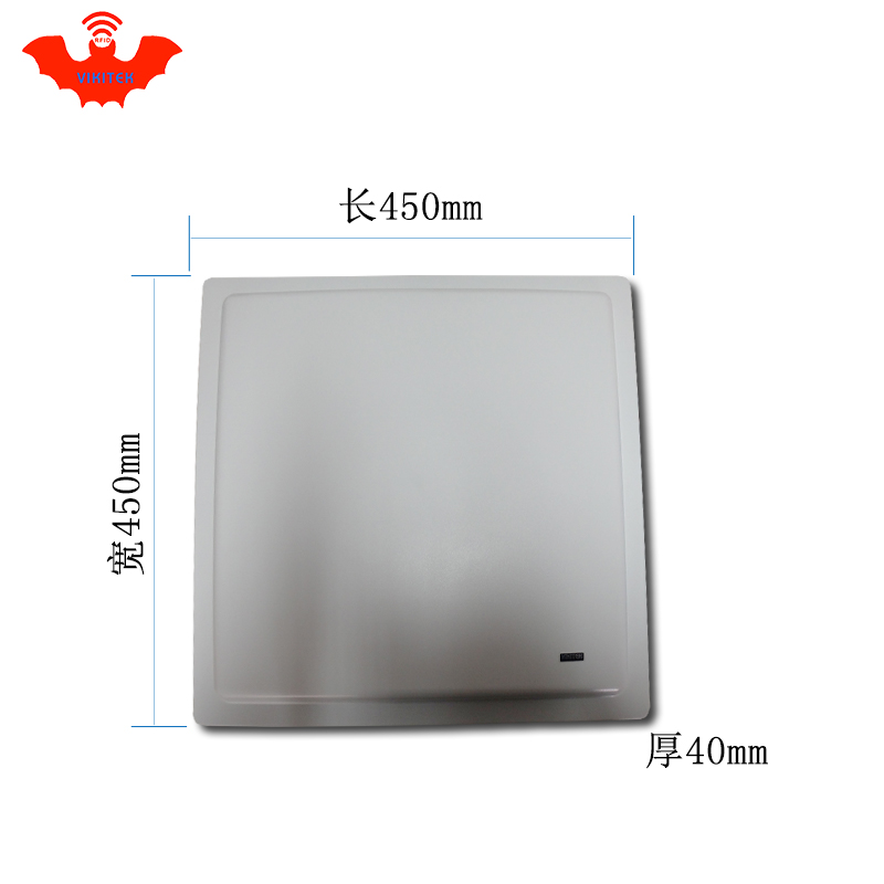 RFID天線超高頻VIKITEK VA12高性能ABS封裝防水UHF圓極化915MHZ超遠(yuǎn)距離12dbi射頻感應(yīng)器