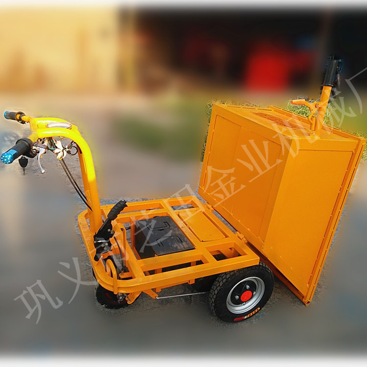 河南金業(yè)供應電動灰斗車 垃圾清運車 建筑工地拉灰車質(zhì)優(yōu)價低售后好