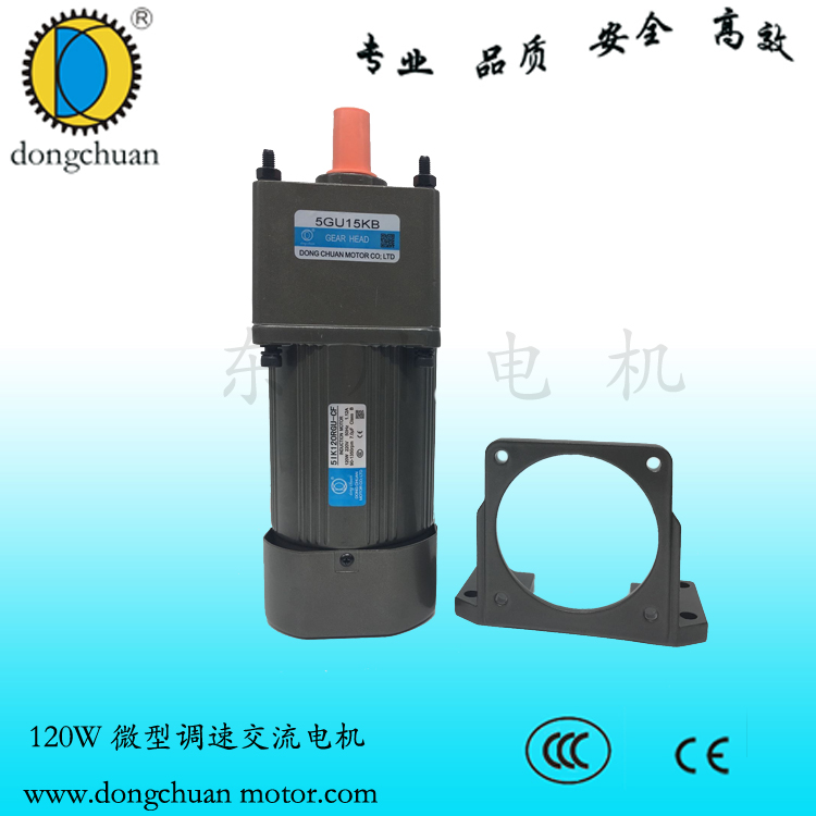 現(xiàn)貨供應(yīng)120W交流調(diào)速電機(jī) 小功率 低噪音 高精密 深圳東川供應(yīng)120W 軸15電機(jī)