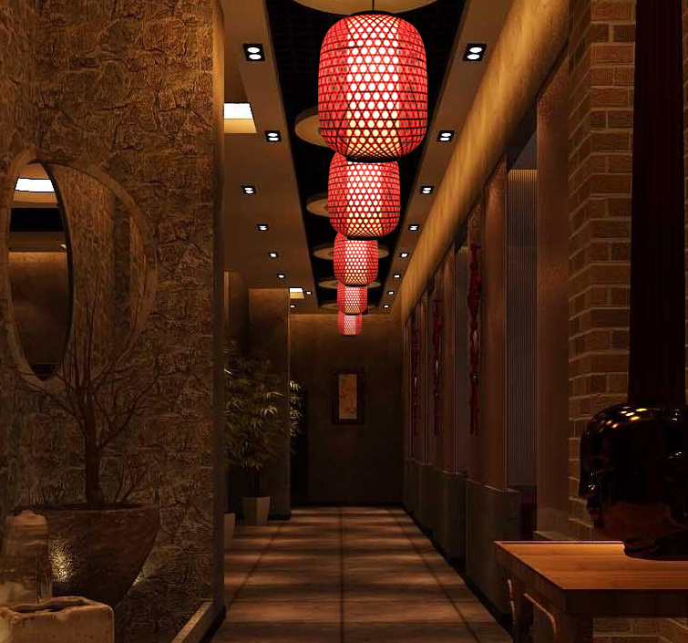 創(chuàng)意餐廳臥室陽臺燈田園藤藝日式燈 中式創(chuàng)意餐廳臥室陽臺燈田園藤藝