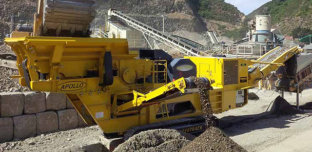 B4移動式顎式破碎機 凱斯特B4移動式顎式破碎機