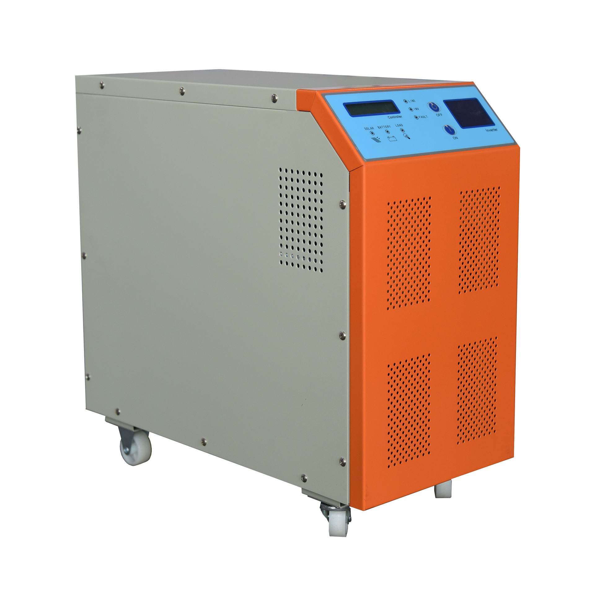 5KW96V 內(nèi)置40A控制器雙屏顯示太陽(yáng)能逆變控制一體機(jī)