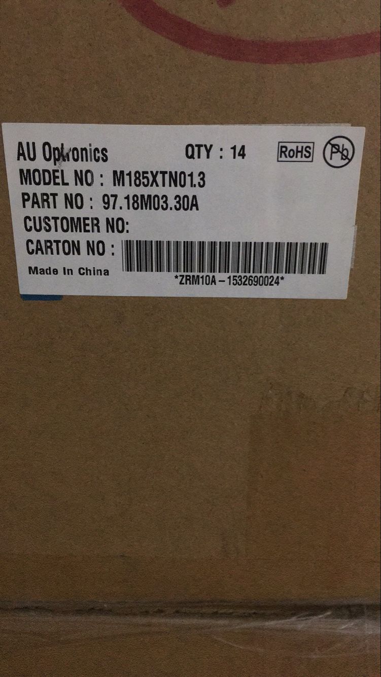 廣州友達全新原裝A規(guī)18.5寸M185XTN01.3液晶屏幕批發(fā)