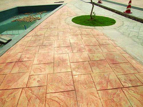 藝術(shù)壓花地坪 藝術(shù)壓花地坪價(jià)格 藝術(shù)壓花地坪施工