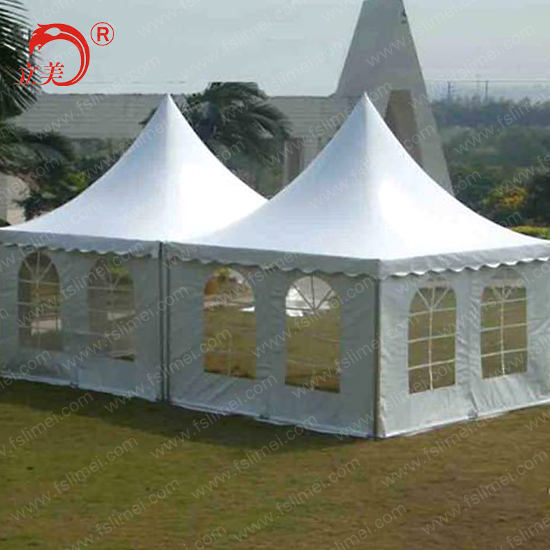 工廠*戶外遮陽展覽尖頂帳篷 白色歐式尖頂帳篷房 錐形帳篷