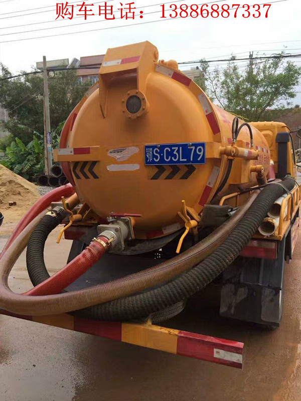 東風(fēng)天錦高壓清洗吸污車