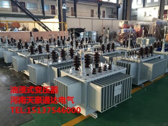 廣州油浸式變壓器廠家生產(chǎn)S13油浸式電力配電變壓器