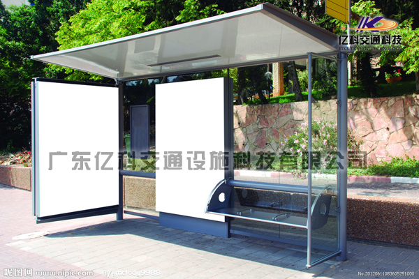 智能廣告候車亭制作_公交站亭制作廠家