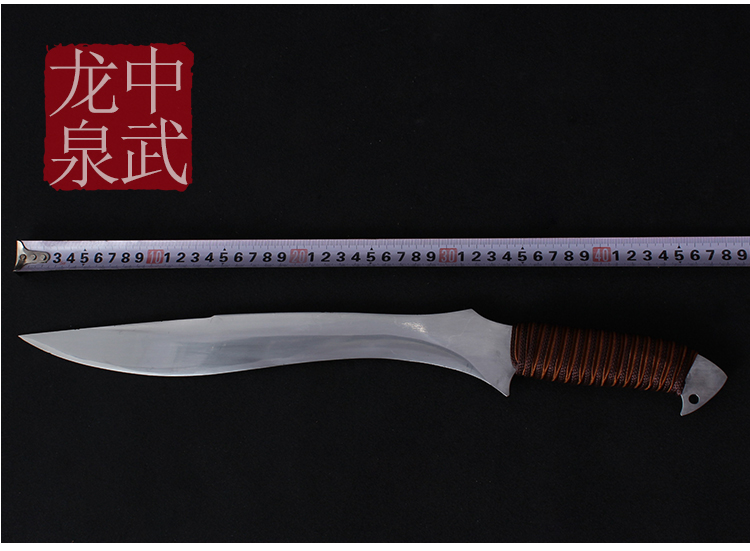龍泉刀劍鎮(zhèn)宅寶劍戶外小刀野外求生刀野營刀  山貓
