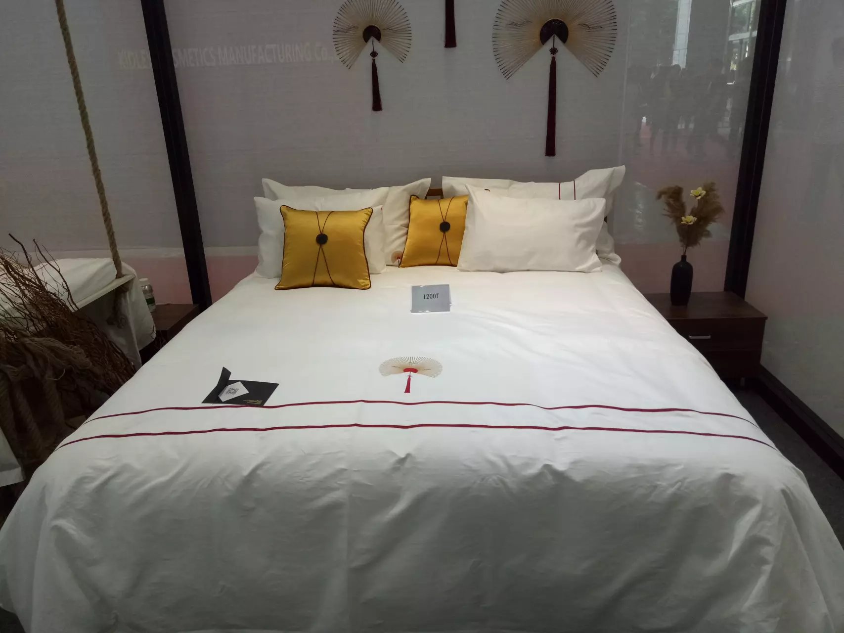 河南銘科酒店床上用品純色床單被套枕套可定做床上套件