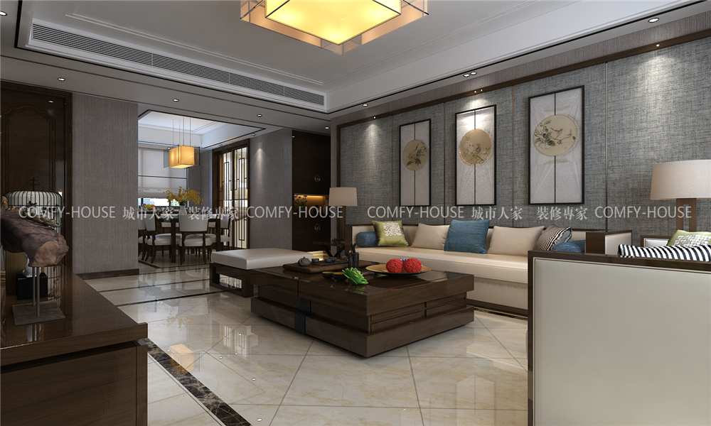 濟(jì)南魯中康橋裝修效果圖-濟(jì)南城市