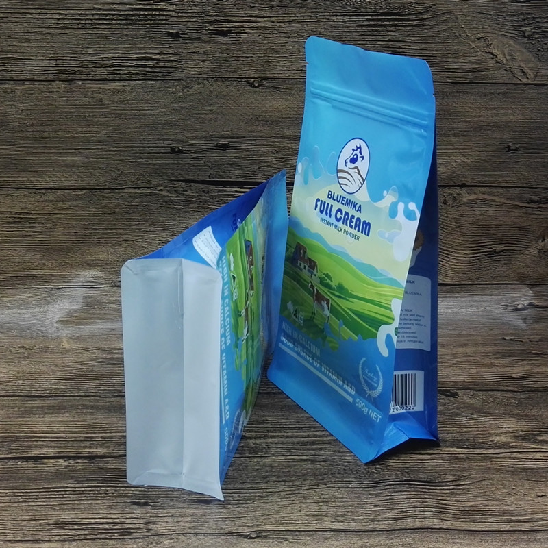 東莞膠袋廠供應(yīng)食品級材質(zhì)復(fù)合包裝八邊封鎖骨袋