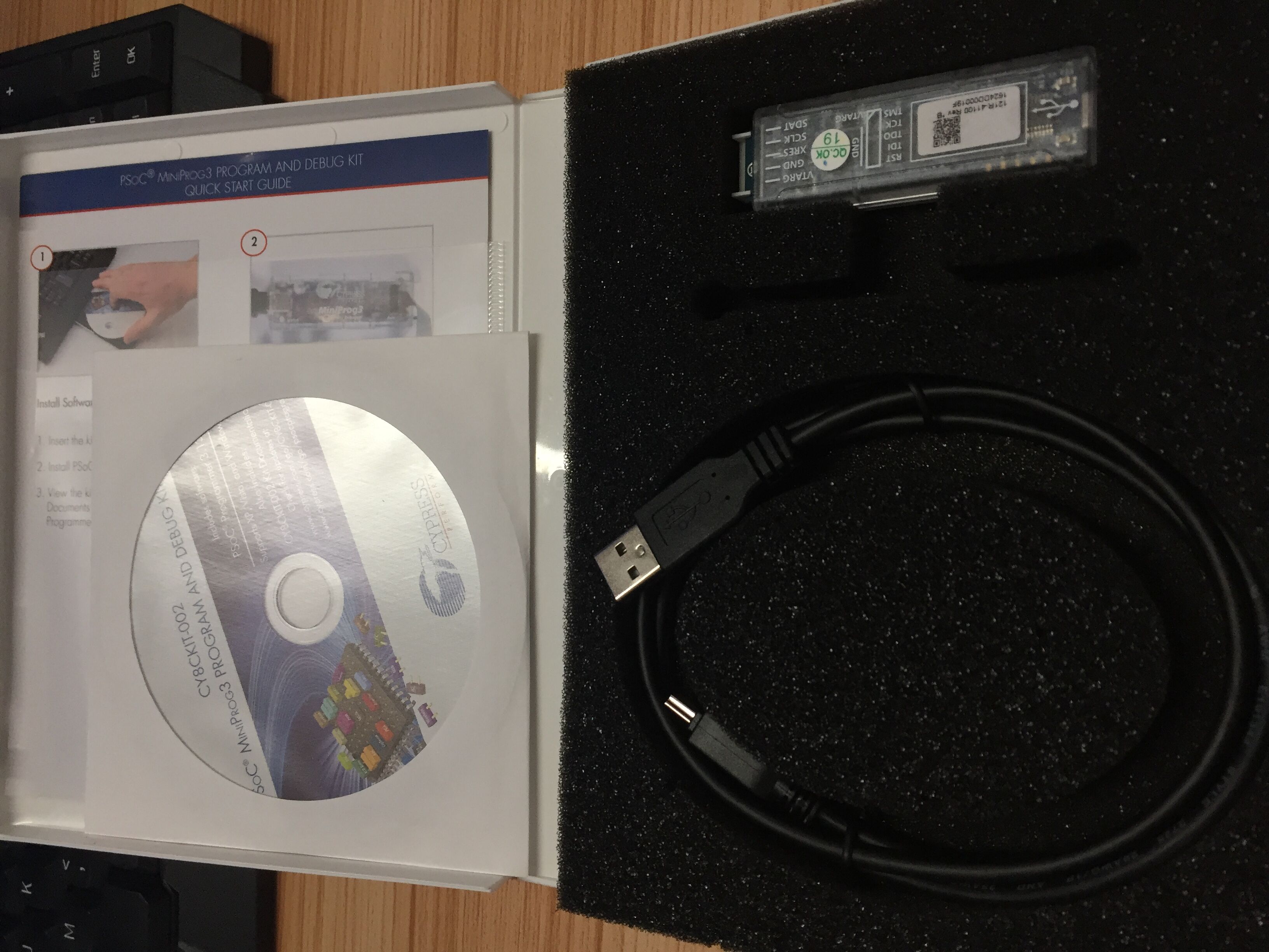 cypress MiniProg3仿真器