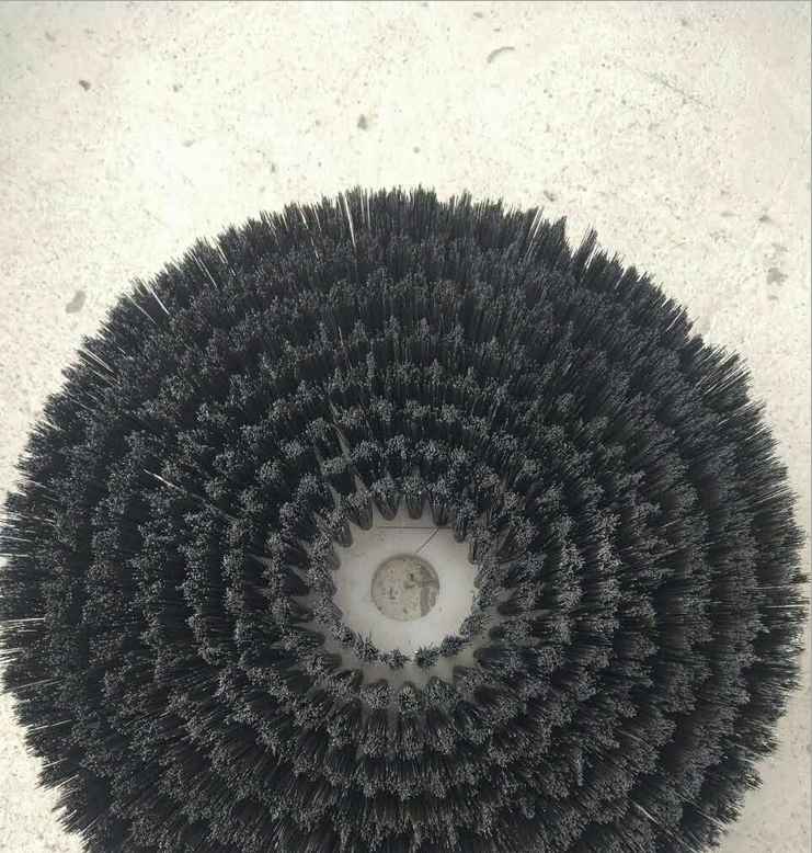 定做系列工業(yè)毛刷試管刷磨料條刷輥尼龍條刷 清洗圓盤刷