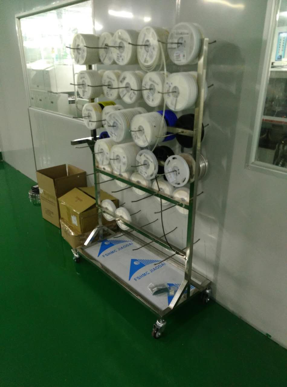 SMT掛料車防靜電掛料車不銹鋼物料車料盤周轉(zhuǎn)車活動式掛料車 直銷
