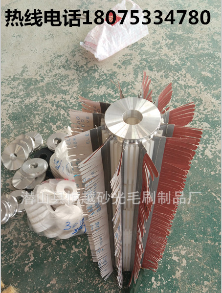 打磨拋光輥砂光輥劍麻棕毛刷條BSA砂布刷條