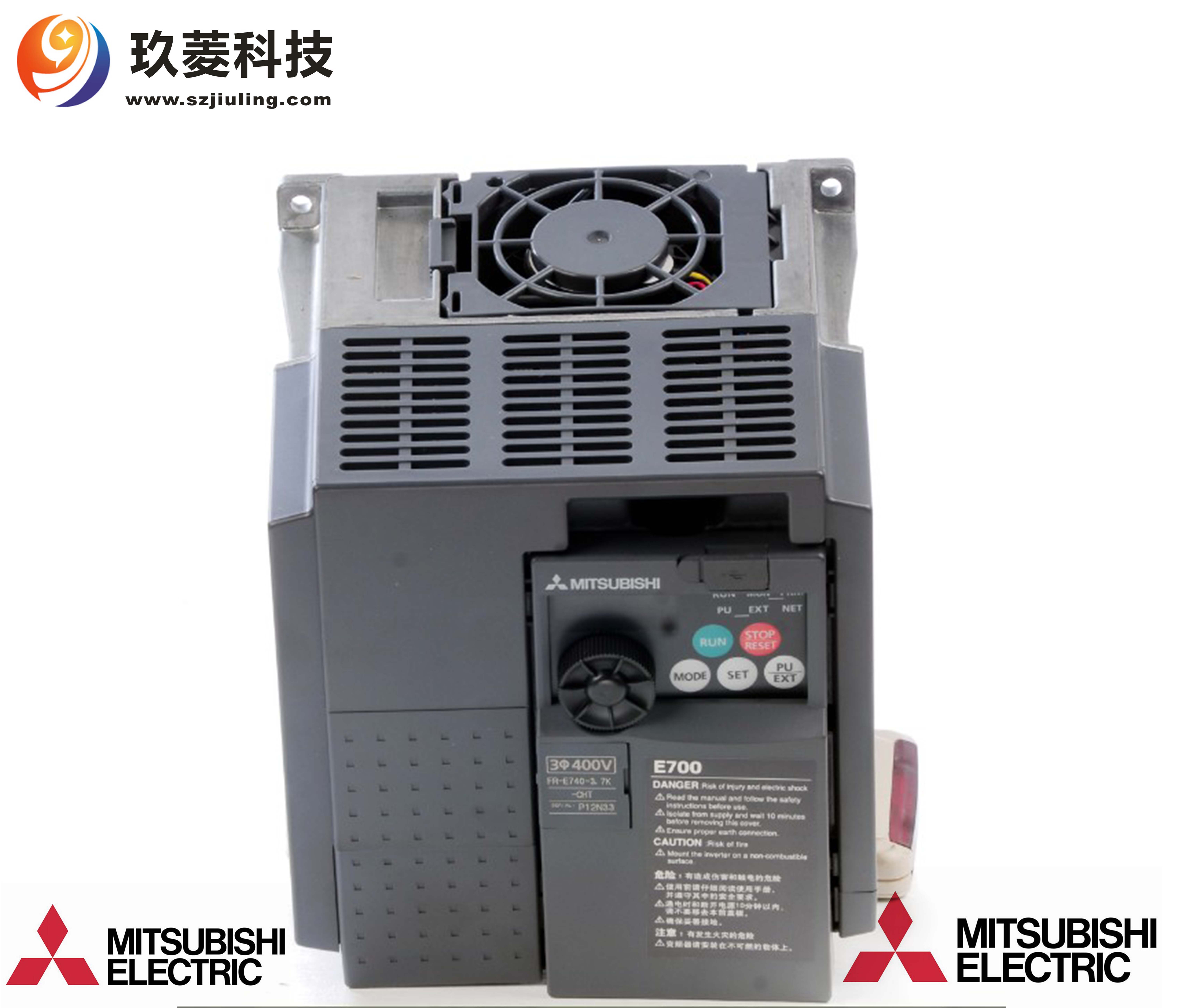三菱變頻器總代理FR-E740-2.2K-CHT 三菱變頻器E700系列