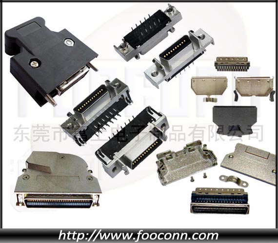 SCSI CN-68P 180度SCSI CN-68P 180度插板母座