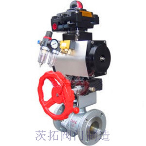 上海Q641F氣動法蘭球閥，全國石油化工廠*球閥