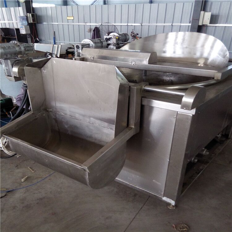 電加熱豆泡油炸機(jī) 魚(yú)豆腐油炸設(shè)備 膨化食品油炸機(jī)山東廠家 連續(xù)式魚(yú)豆腐油炸機(jī)定做